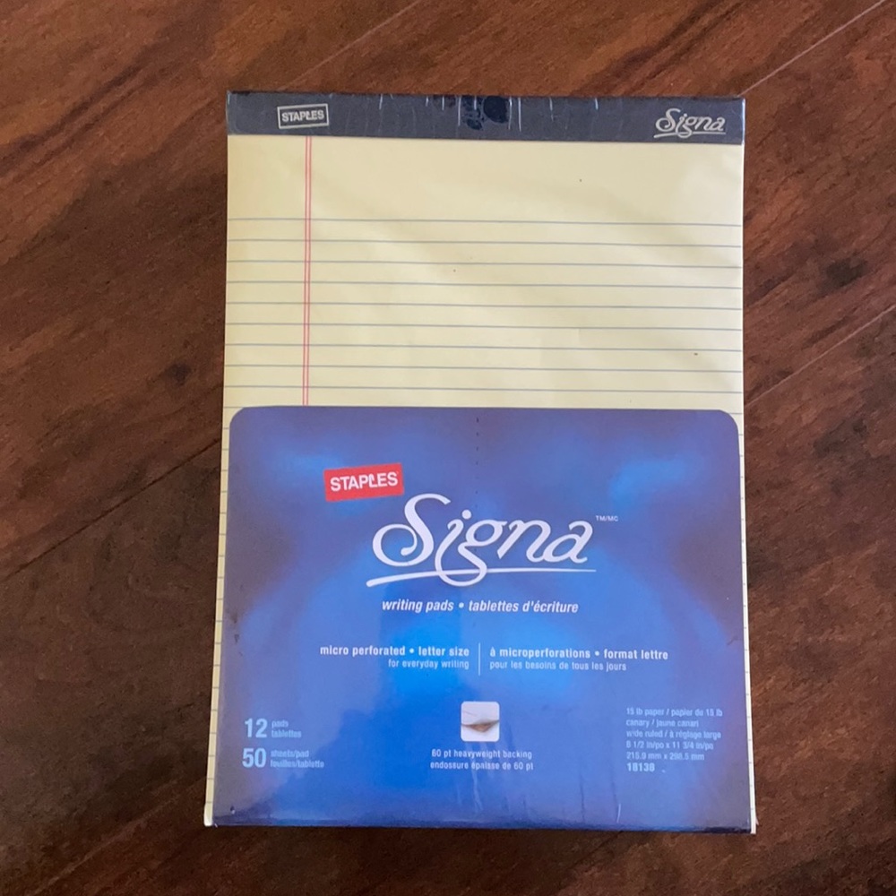Note pads